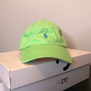 Green Ralph Lauren Polo Hat